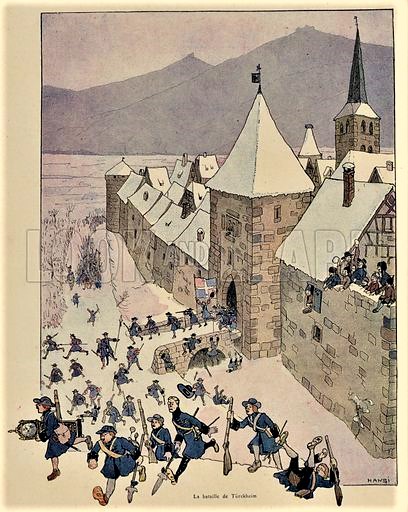 Battle of Turckheim, Alsace, 1675